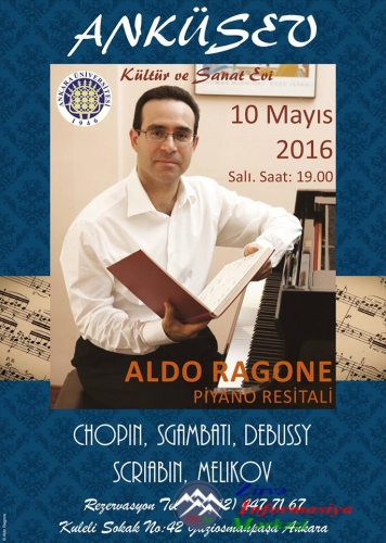 Milli musigimizi çalan yegane Italyali pianist Aldo Ragone