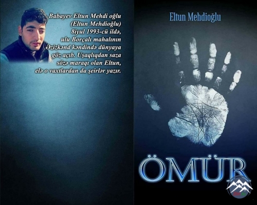 Gənc şair Eltun Mehdioğlunun ilk kitabı işıqüzü görüb