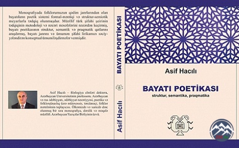 Professor Asif Hacılının yeni monoqrafiyası dərc olunub